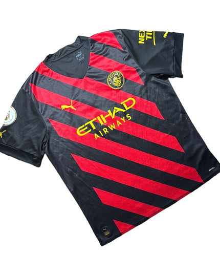 Manchester City Football Shirt 2022/2023 Away Haaland 9 (XL)