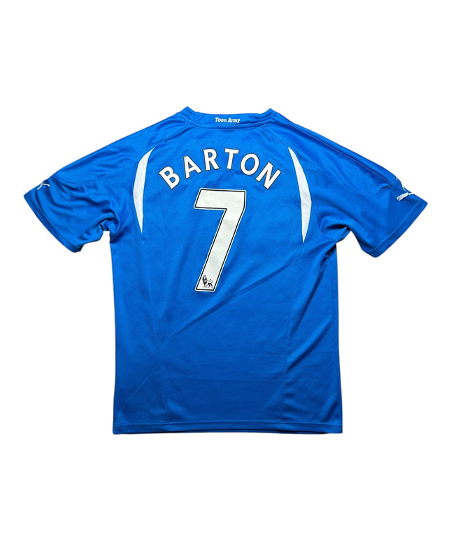 Newcastle Football Shirt 2010/2011 Away Barton 7 (M)