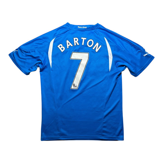Newcastle Football Shirt 2010/2011 Away Barton 7 (M)