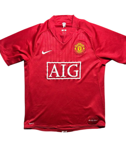 Manchester United Football Shirt Home 2007/2008 (M)