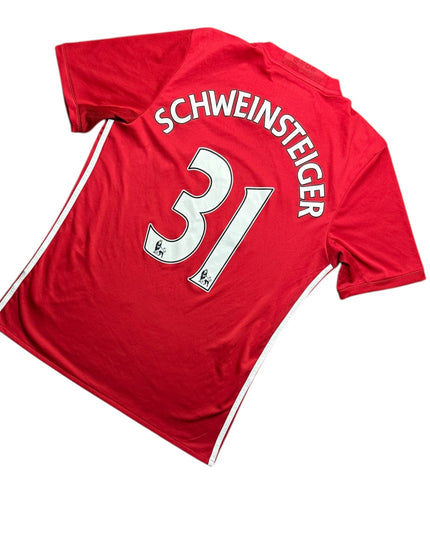 Manchester United Football Shirt Home 2016/2017 Schweinsteiger 31 (M)