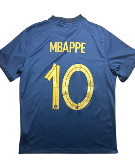 France Football Shirt 2022/2023 Home Mbappe 10 (L)