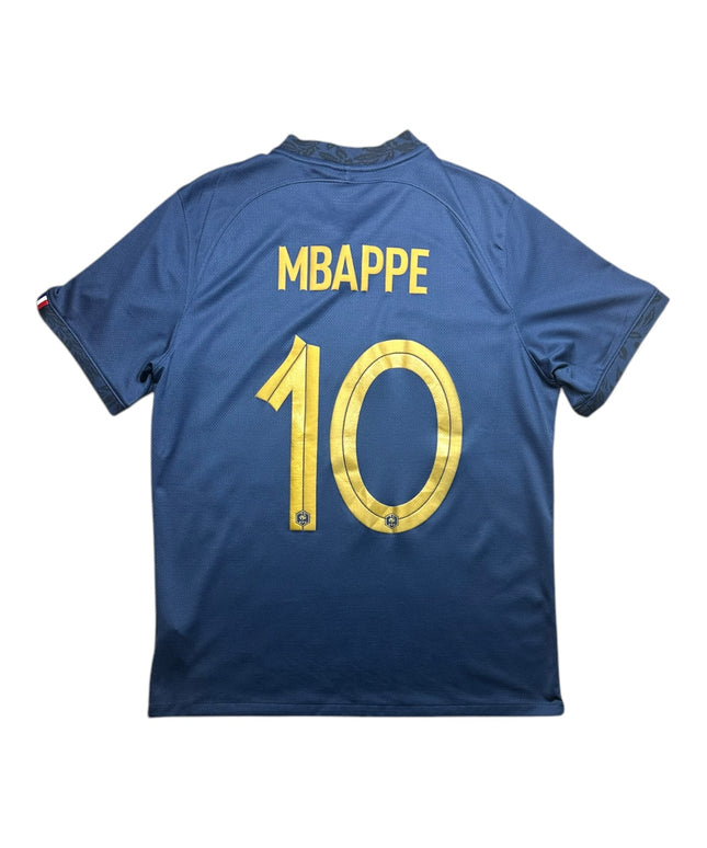 France Football Shirt 2022/2023 Home Mbappe 10 (L)