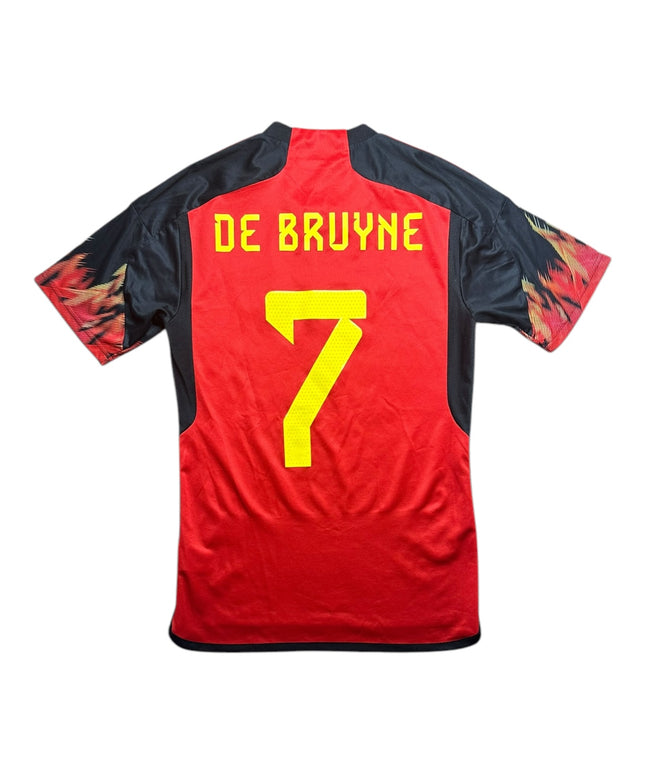 Belgium Football Shirt 2022/2023 Home De Bruyne 7 (S)