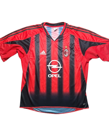 AC Milan Football Shirt 2004/2005 Home (XL)