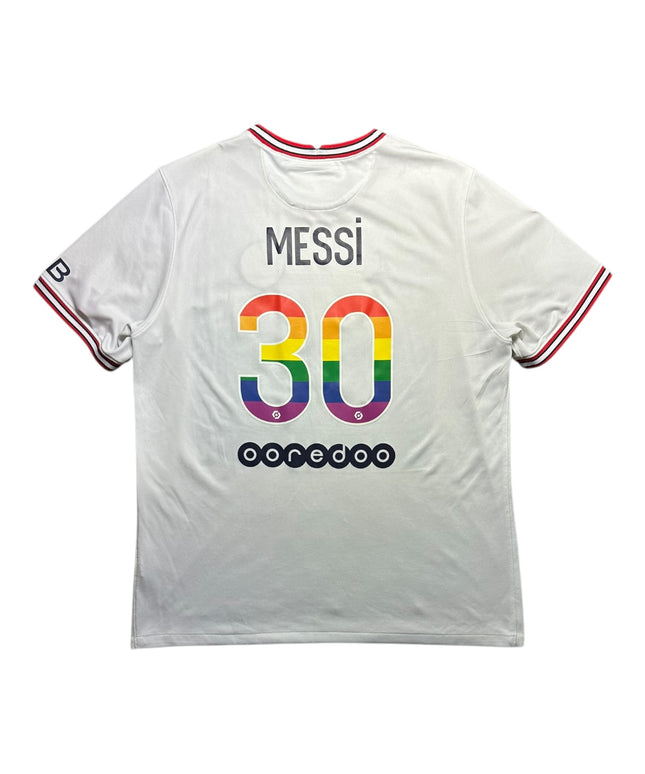Paris Saint Germain Football Shirt 2022/2023 Limited Edition Fourth Shirt Messi 30 (XL)