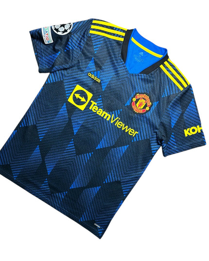 Manchester United Football Shirt 2021/2022 Third Ronaldo 7 UCL (M)