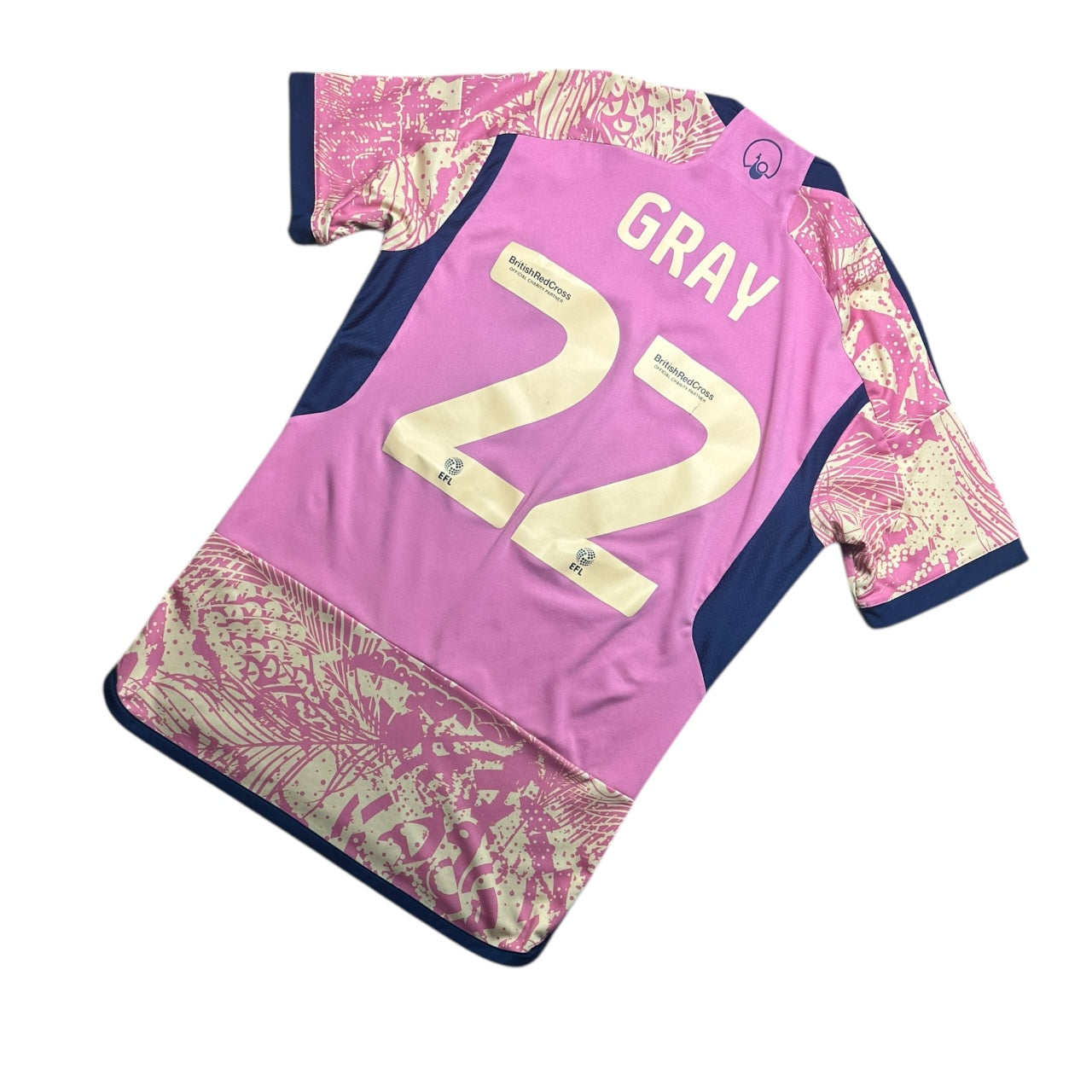 Leeds United Football Shirt 2023/2024 Away Gray 22 (M)