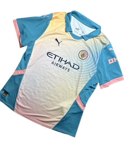 Manchester City Football Shirt 2024/2025 ‘Definitely City’ Fourth (XL)