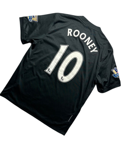 Manchester United Football Shirt Away 2009/2010 Rooney 10 (M)
