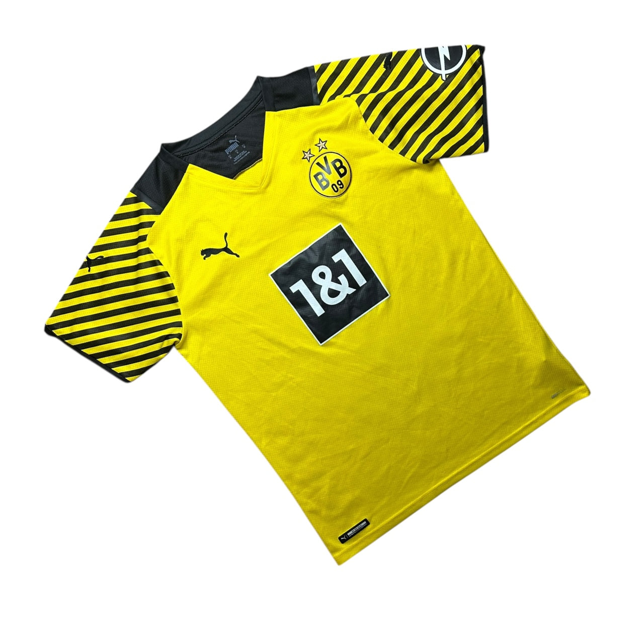 Borussia Dortmund Football Shirt Home 2021/2022 Haaland 9 (M)