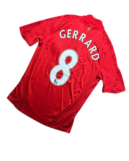 Liverpool Football Shirt Home 2008/2010 Gerrard 8 (S)