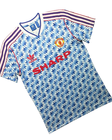 Manchester United Football Shirt Adidas Originals 1990/1992 Official Re-Release (M)