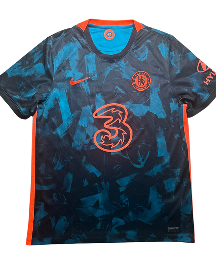 Chelsea 2021/2022 Third Football Shirt Lukaku (9)