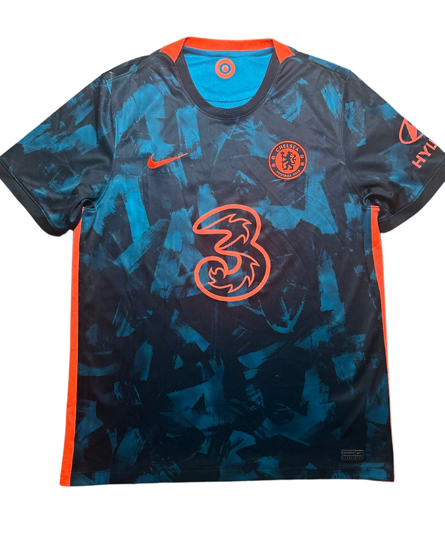 Chelsea 2021/2022 Third Football Shirt Lukaku (9)