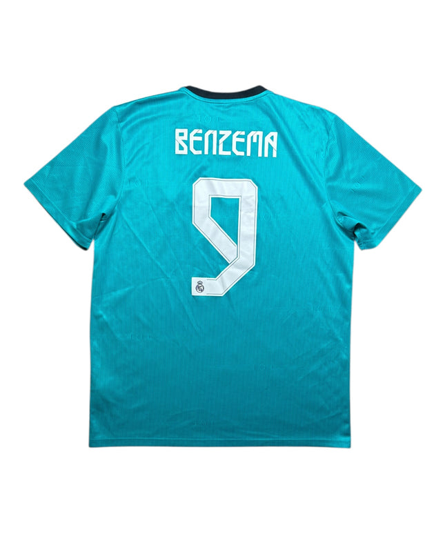 Real Madrid Football Shirt 2021/2022 Third Benzema 9 (XL)