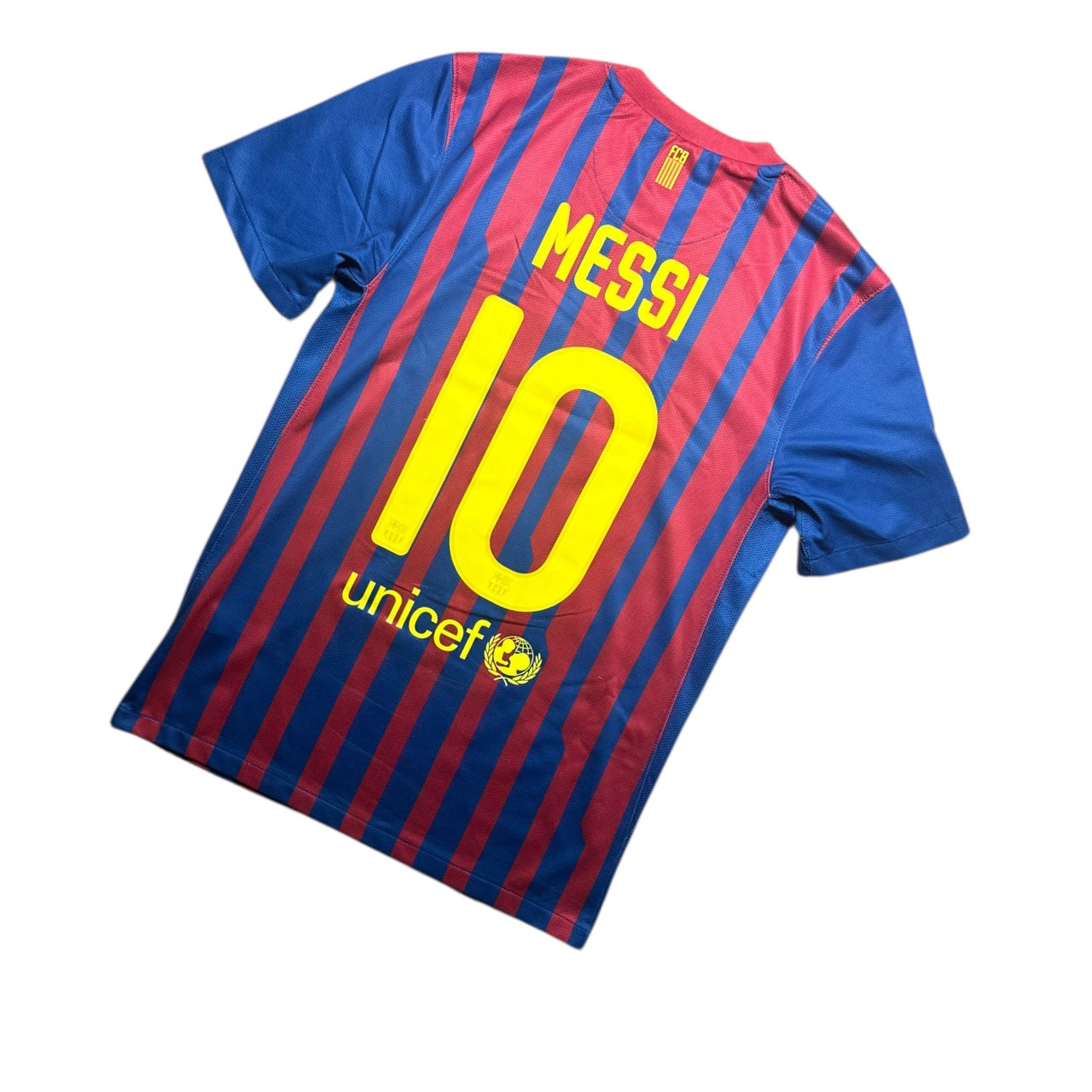 Barcelona Football Shirt 2011/2012 Home Messi 10 (S)