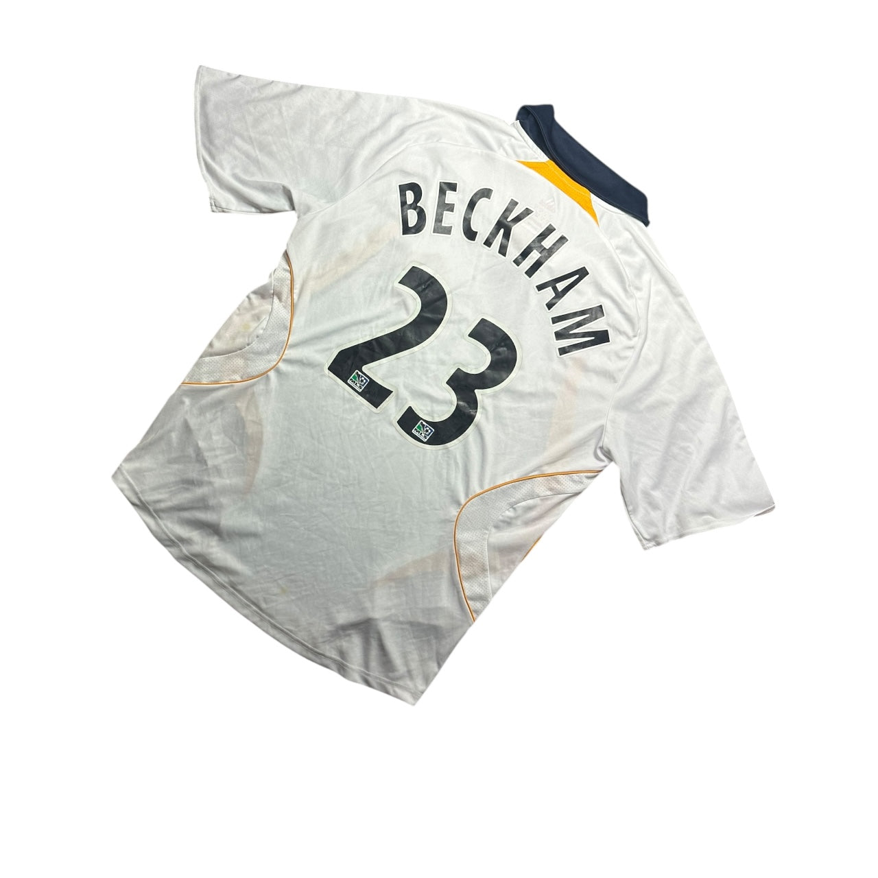 LA Galaxy Football Shirt Home 2008/2009 Beckham 23 (L)