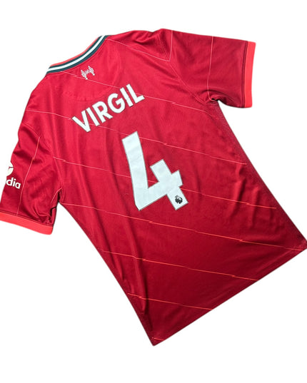 Liverpool Football Shirt 2021/2022 Home Virgil 4 (M)