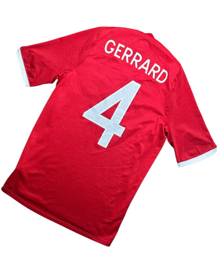 England Football Shirt 2010/2011 Away Gerrard 4 (S)