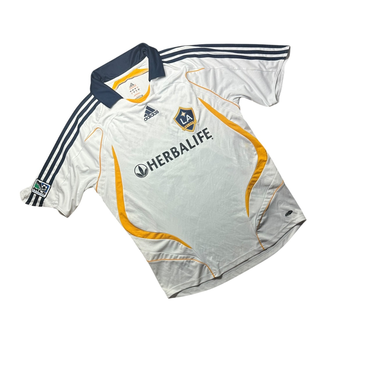 LA Galaxy Football Shirt Home 2008/2009 Beckham 23 (L)