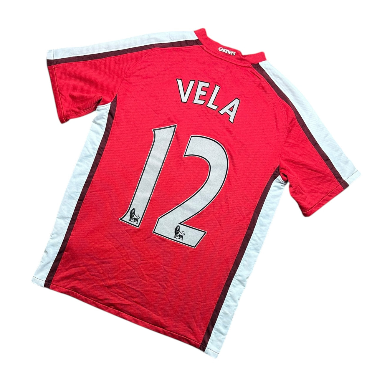 Arsenal Football Shirt 2008/2010 Home Vela 12 (S)