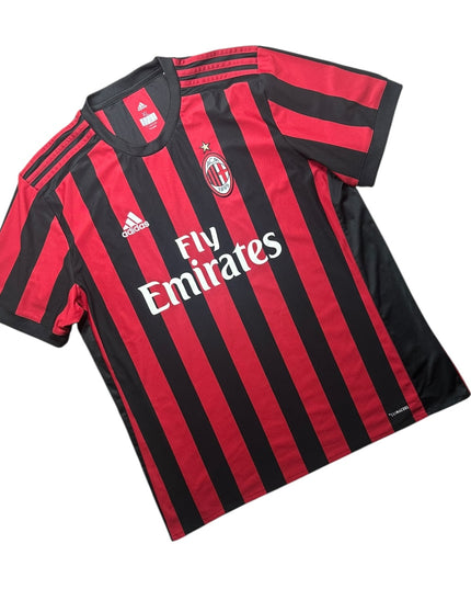 AC Milan Football Shirt 2017/2018 Home (XL)