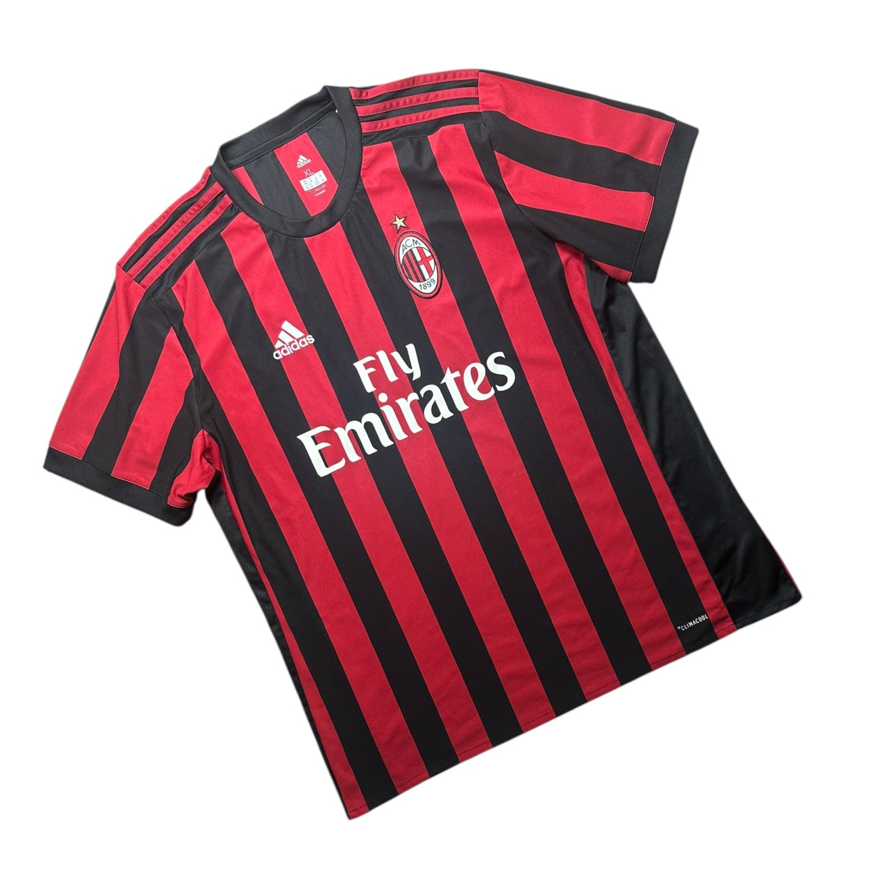 AC Milan Football Shirt 2017/2018 Home (XL)