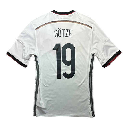 Germany Football Shirt Home 2014/2015 Gotze 19 (M)