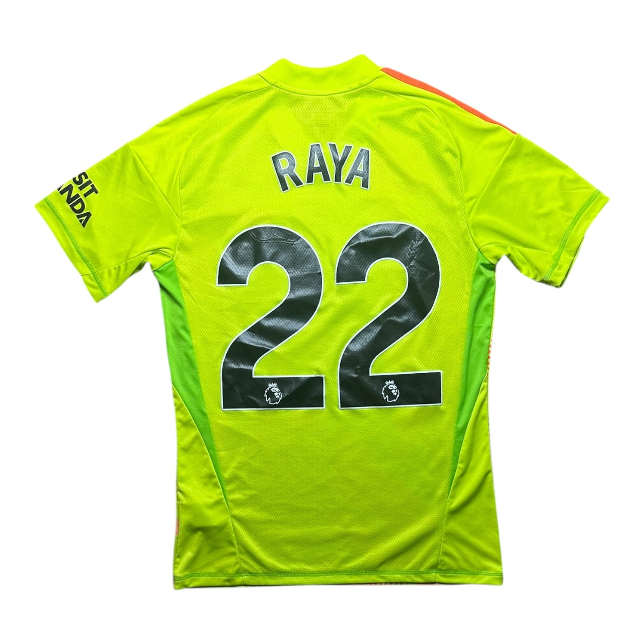 Arsenal Football Shirt 2024/2025 Goalkeeping Shirt Raya 22 (S)