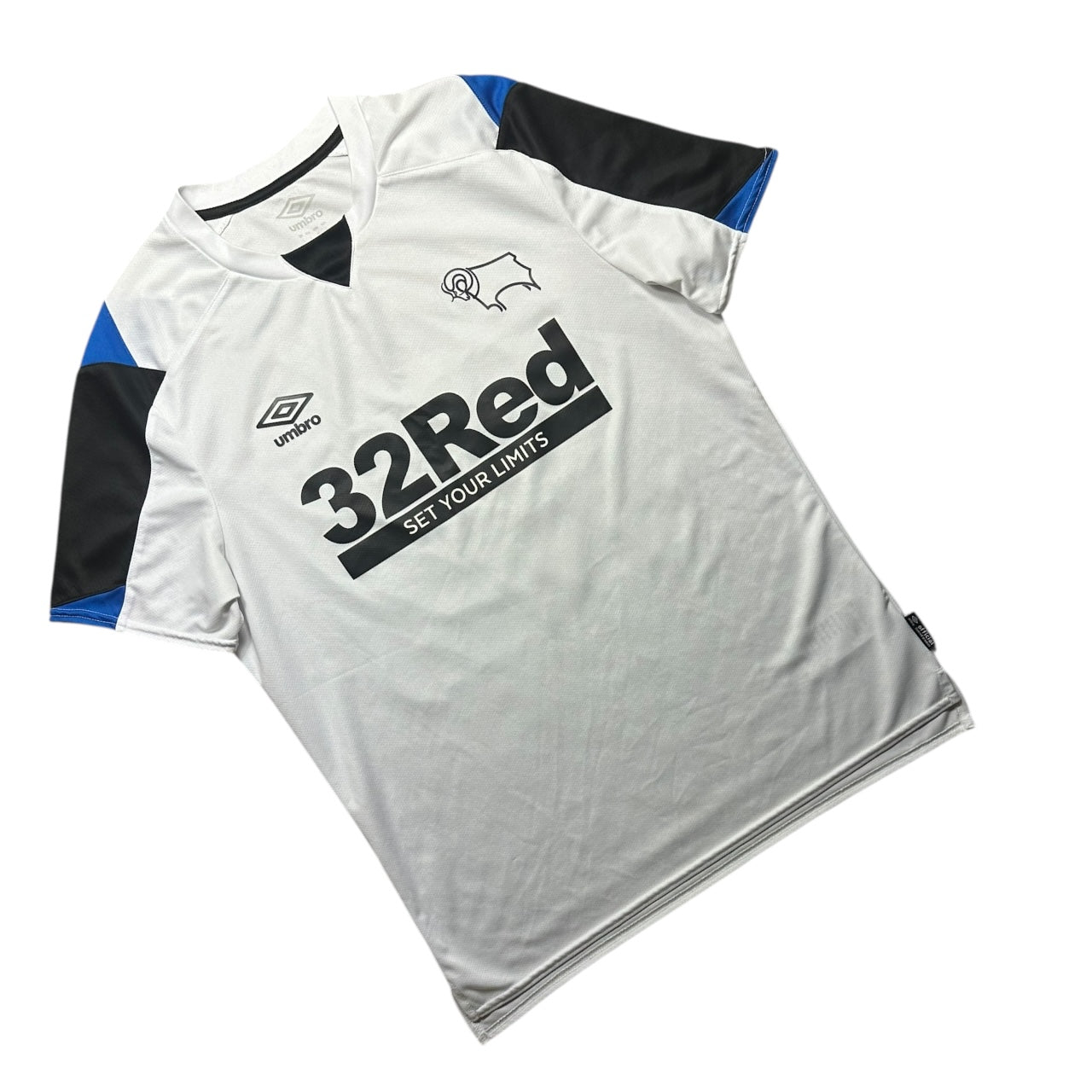 Derby County Football Shirt 2021/2022 Home Rooney 32 (L)