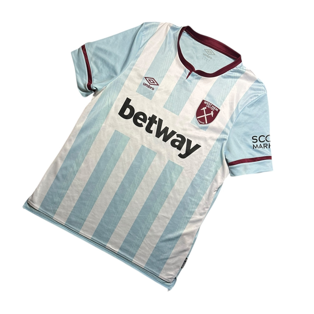 West Ham Football Shirt 2021/2022 Away Rice 41 (XL)