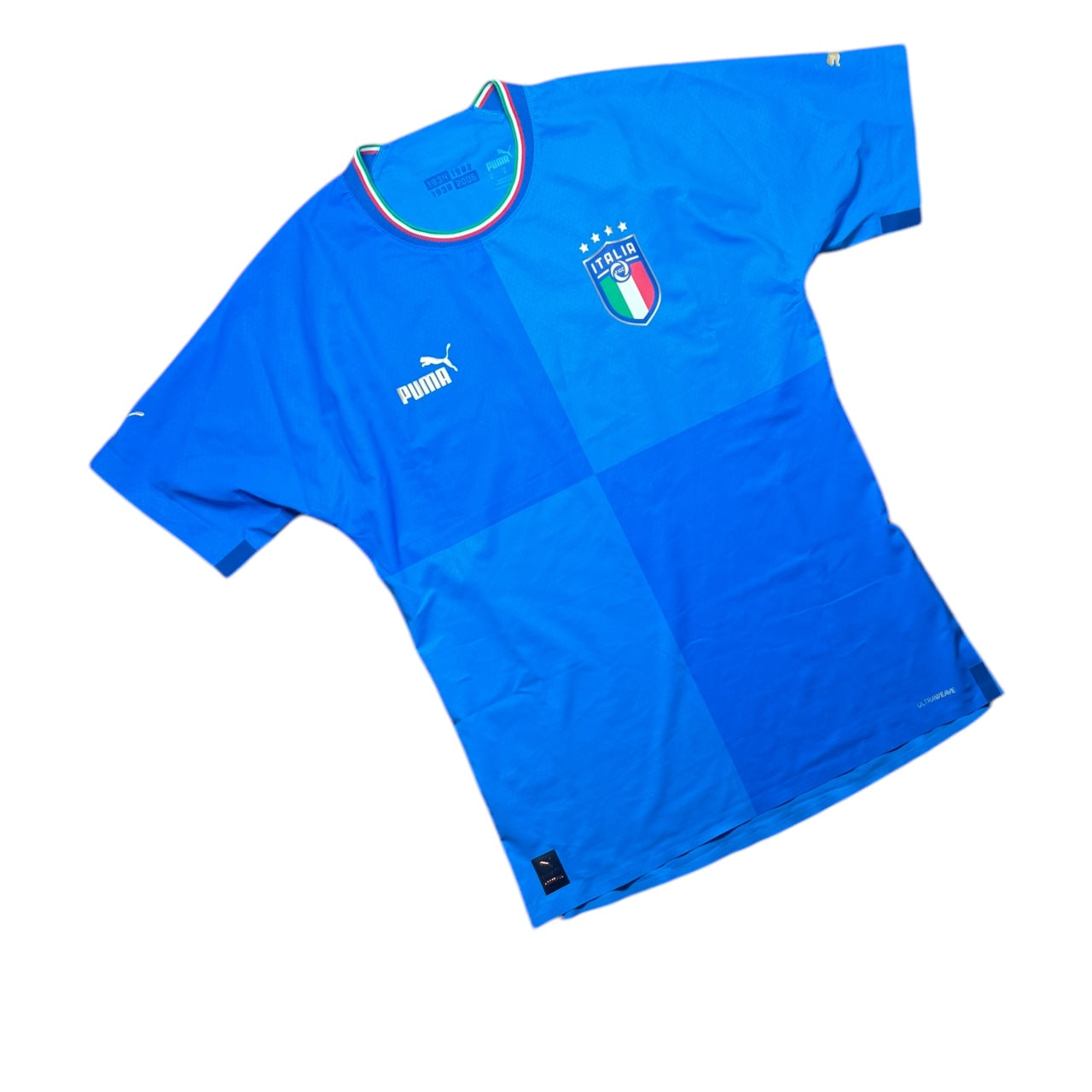 Italy Football Shirt 2022/2023 Home Player Issue In Box (M)