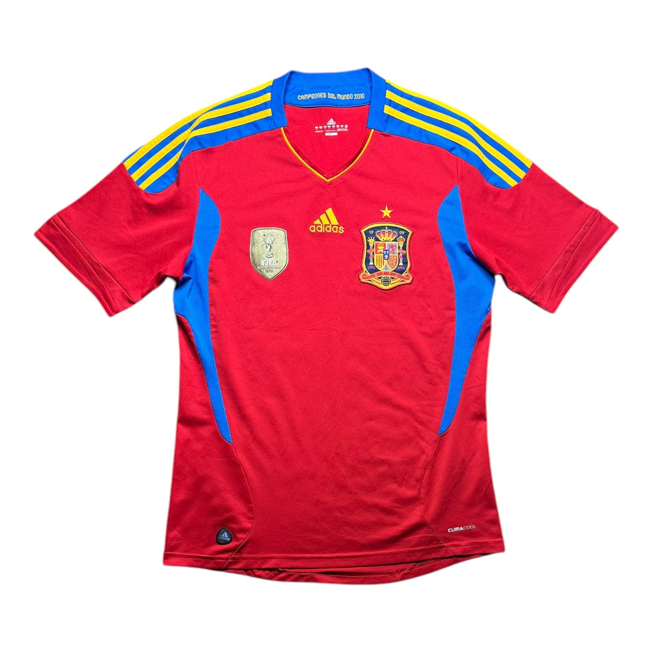 Spain Football Shirt 2010/2011 Home (M)