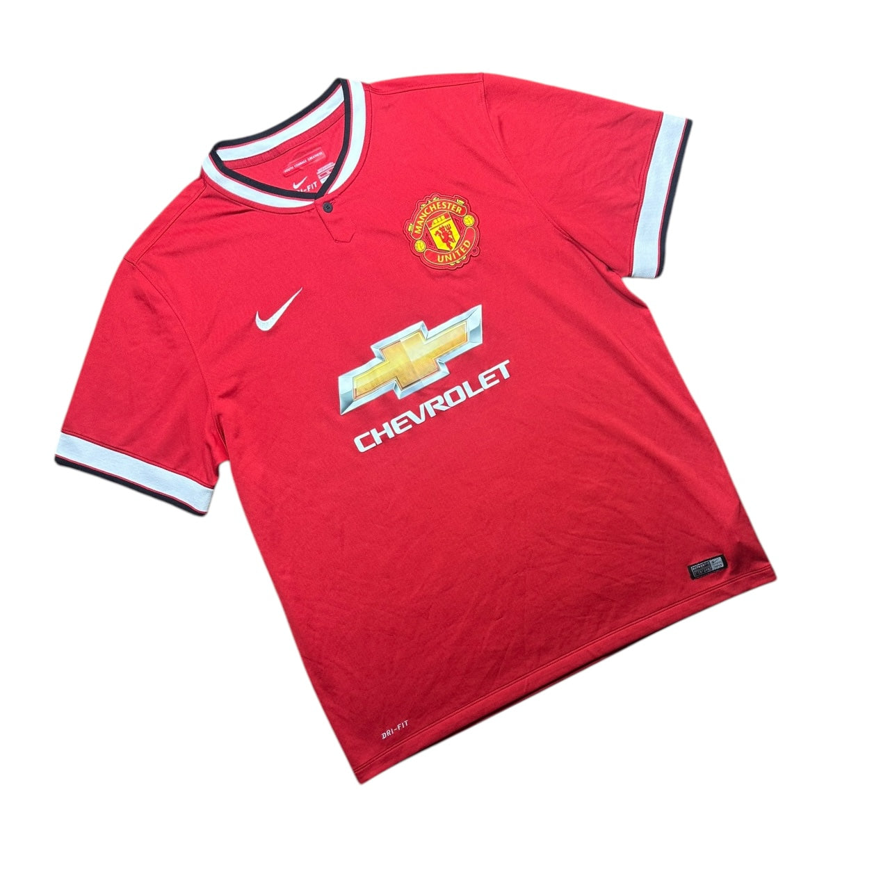 Manchester United Football Shirt 2014/2015 Home Mata 8 (XL)