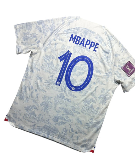 France Football Shirt Away 2022 World Cup Mbappe 10 (XL)