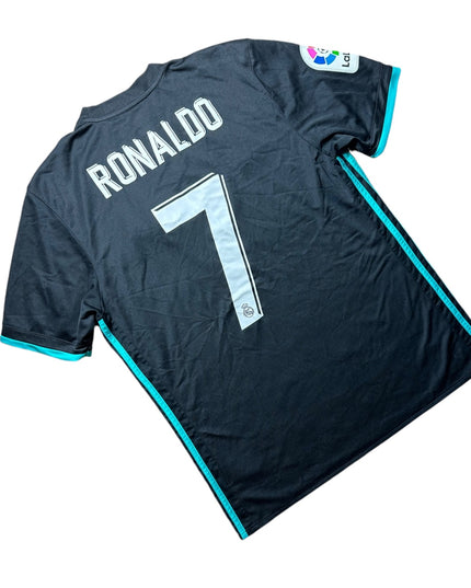 Real Madrid Football Shirt 2017/2018 Away Ronaldo 7 (L)