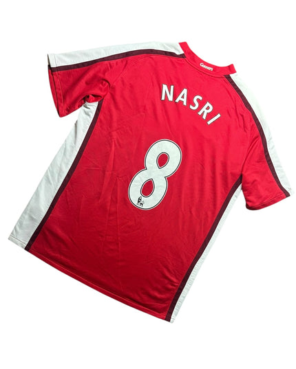 Arsenal Football Shirt 2008/2010 Home Nasri 8 (L)