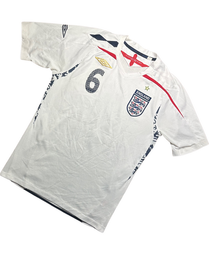 England 2008/2010 Home Football Shirt Terry (6)