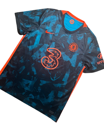 Chelsea 2021/2022 Third Football Shirt Lukaku (9)