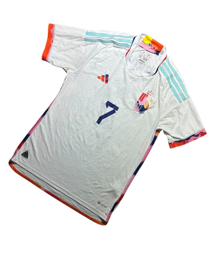 Belgium Football Shirt Away 2022/2023 Heat RDY De Bruyne 7 (M)