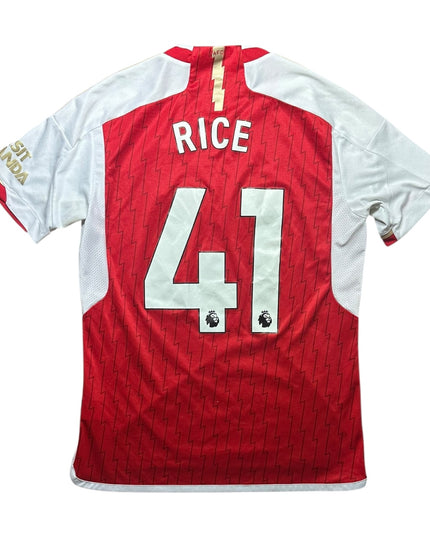 Arsenal Football Shirt Home 2023/2024 Rice 41 (M)