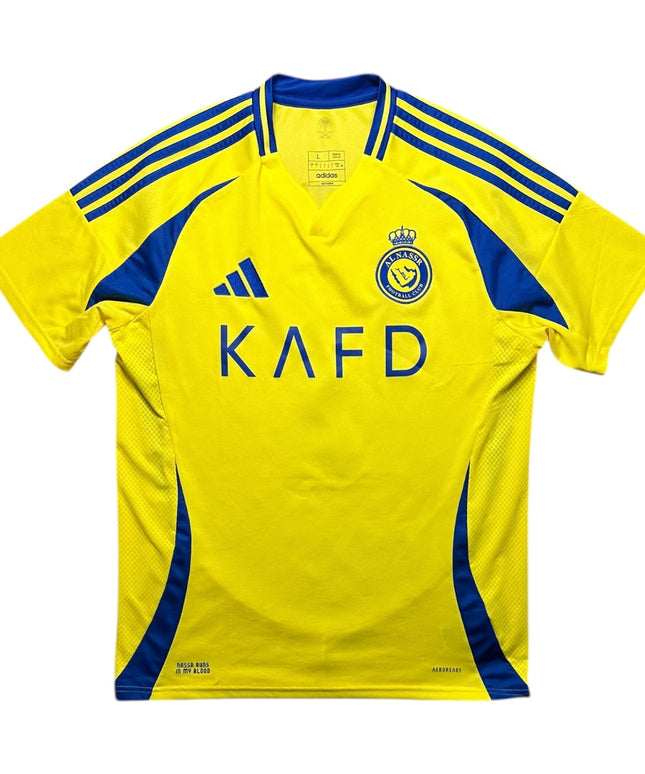 Al Nassr Football Shirt Home 2024/2025 Ronaldo 7 (L)