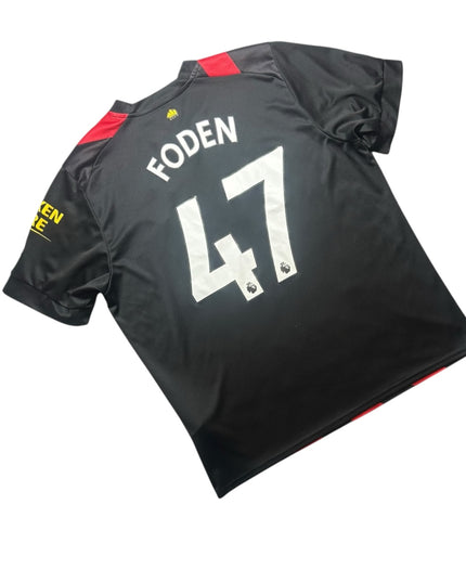 Manchester City Football Shirt Away 2022/2023 Foden 47 (XL)