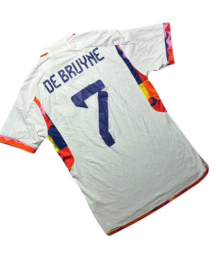 Belgium Football Shirt Away 2022/2023 Heat RDY De Bruyne 7 (M)
