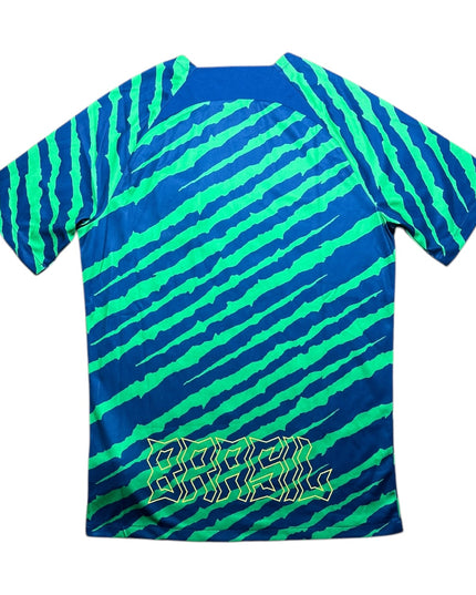 Brazil Football Shirt 2022 Pre Match Shirt (M)