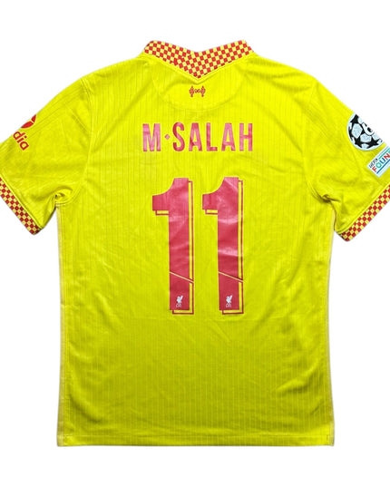 Liverpool Football Shirt 2021/2022 Third Salah 11 UCL (L)