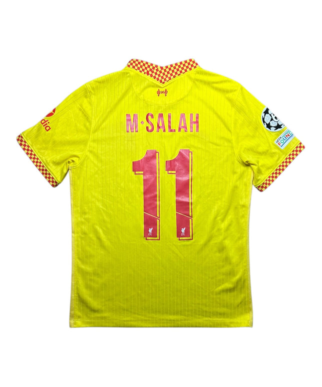 Liverpool Football Shirt 2021/2022 Third Salah 11 UCL (L)