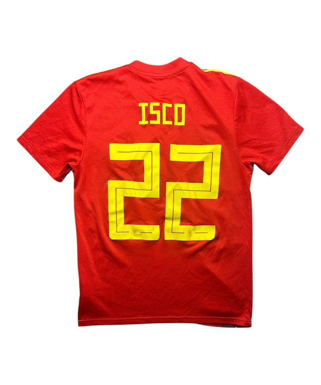 Spain Football Shirt Home 2017/2019 Isco 22 (S)