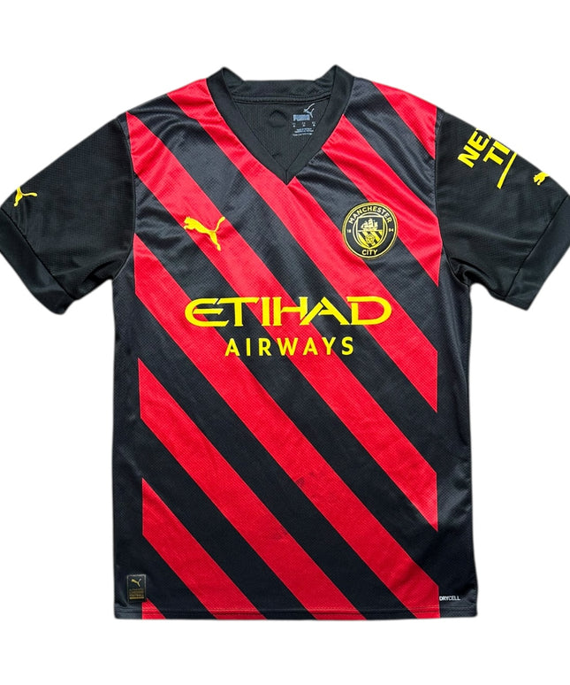 Manchester City Football Shirt 2022/2023 Away Haaland 9 (M)